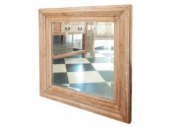 Square Pine Mirror - 1977874