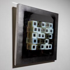 Square Wall Light Sculpture by Angelo Brotto - 3590236