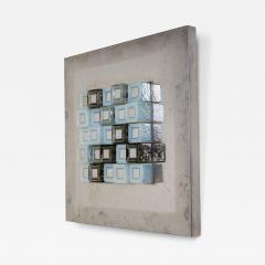 Square Wall Light Sculpture by Angelo Brotto - 3592200