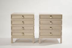 Stacked Bedside Tables in Limed Oak by Stamford Modern - 2704338