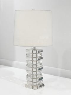 Stacked Lucite Table Lamp - 3372731