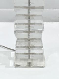 Stacked Lucite Table Lamp - 3372732