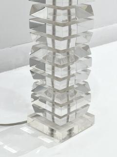 Stacked Lucite Table Lamp - 3372733