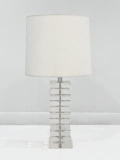 Stacked Lucite Table Lamp - 3372735
