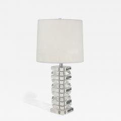 Stacked Lucite Table Lamp - 3373491