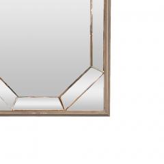 Stacy Segmented Mirror with Silverleaf Frame - 4265062