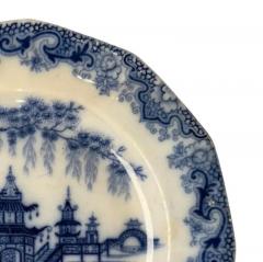 Staffordshire English Whampoa Pattern Transfer Printed Ceramic 8 25 Plate - 3761210