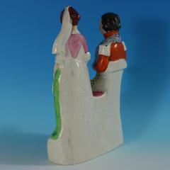 Staffordshire Florence Nightingale with Soldier Figure - 2736436