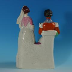 Staffordshire Florence Nightingale with Soldier Figure - 2736437
