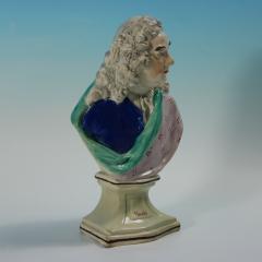 Staffordshire Pearlware Bust of the Composer Handel - 4584251