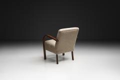Stained Beech Armchair Denmark ca 1930s - 4785181