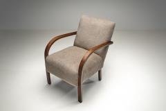 Stained Beech Armchair Denmark ca 1930s - 4785182