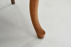 Stained Beech Side Chair with Upholstered Seat Europe ca 19th Century - 4335423