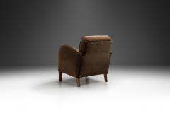 Stained Birch Art Deco Armchair Europe ca 1930s - 4021841