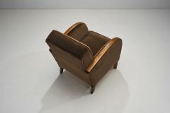 Stained Birch Art Deco Armchairs Europe ca 1930s - 3475369