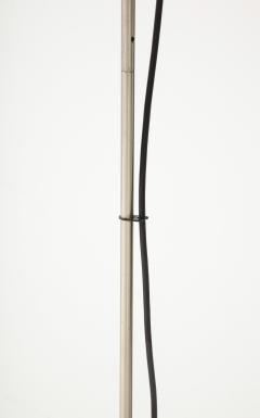 Stainless Steel Concrete Base Floor Lamp by Tito Agnoli f Oluce Italy 1960s - 3428028