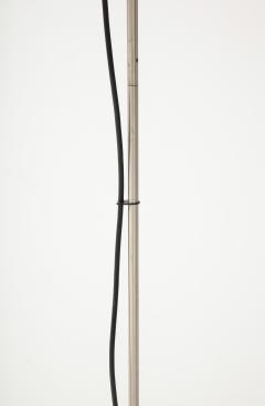 Stainless Steel Concrete Base Floor Lamp by Tito Agnoli f Oluce Italy 1960s - 3428029