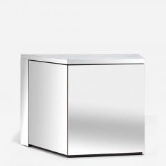 Stainless Steel Corner Bar Cabinet 1970 - 2758978