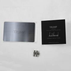 Stainless Steel Fight Fight Fight Red Beauty Trump Watch - 4486593