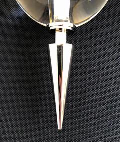 Stainless Steel Glass Ball Wall Sconces with Shades Finials - 3513632