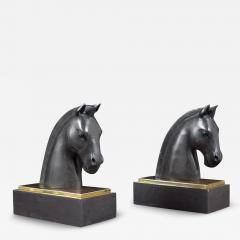 Stallion Horse Head Bookends - 3084612