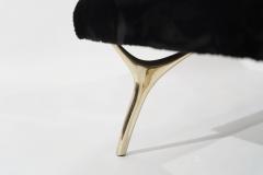 Stamford Modern Crescent Daybed in Polished Brass by Stamford Modern - 4115309