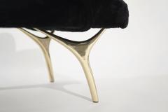 Stamford Modern Crescent Daybed in Polished Brass by Stamford Modern - 4115310