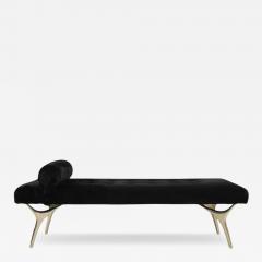Stamford Modern Crescent Daybed in Polished Brass by Stamford Modern - 4115322