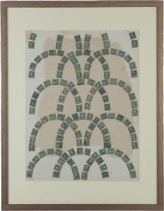 Stamp Art Collage U S A circa 1910 - 4115045
