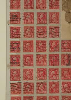 Stamp Art Collage U S A circa 1910 - 4117753
