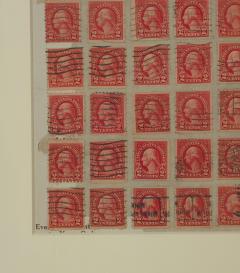 Stamp Art Collage U S A circa 1910 - 4117754