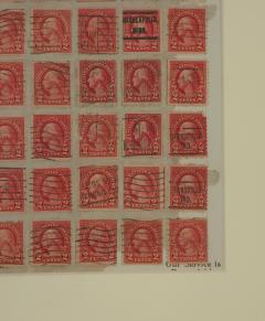 Stamp Art Collage U S A circa 1910 - 4117755
