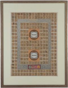 Stamp Art Collage U S A circa 1910 - 4133083