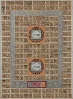Stamp Art Collage U S A circa 1910 - 4133084