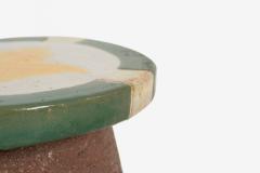 Stan Bitters Pair of Ceramic Stools end Tables Stan Bitters 1975c - 4476900