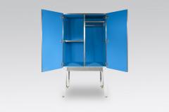 Stan Usel Cabinet In Mosaic Stainless steel and Agate by Stan Usel - 768103