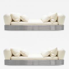 Stanley Jay Friedman Pair of Brueton Radiator Beds - 1327802