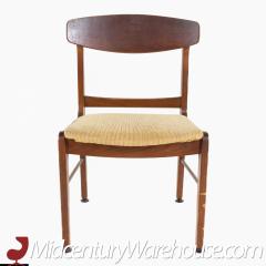 Stanley Mid Century Walnut Dining Side Chair - 2576972