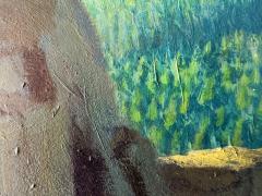 Stanley W Galli Above It All Two Young Men on Mountain Top Martin Luther King Issue - 4462606