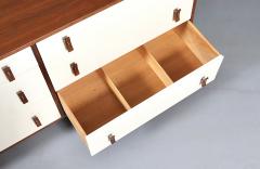 Stanley Young California Modern 6 Drawer Two Tone Lacquered Dresser by Stanley Young - 4637002