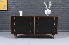 Stanley Young California Modern Two Tone Black Lacquered Dresser by Stanley Young - 4650926