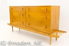 Stanley Young Stanley Young for Glenn of California Mid Century 6 Drawer Lowboy Dresser - 3369759