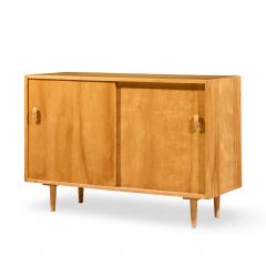 Stanley Young Stanley Young for Glenn of California Mid Century Walnut Sliding Door Credenza - 4563091