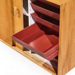 Stanley Young Stanley Young for Glenn of California Mid Century Walnut Sliding Door Credenza - 4563096