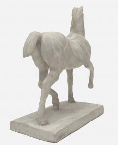 Statuette of a flayed horse after Gericault studio plaster France circa 1860 - 4379682