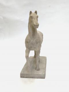Statuette of a flayed horse after Gericault studio plaster France circa 1860 - 4379683