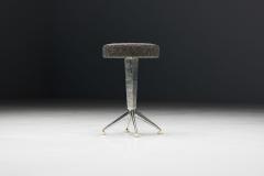 Steel Art Deco Bar Stools Belgium 1950s - 3535469