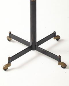 Steel Brass and Formica Side Table by Ignazio Gardella Italy c 1950 - 4828886