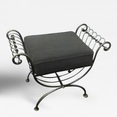 Steel Italian Hollywood Regency Stool - 79691