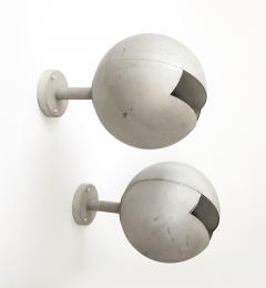 Steel Wall Sconces Sweden c 1970 - 4051594